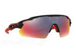 Γυαλιά Ηλίου Oakley RADAR EV PITCH 9211 02 Matte Black Red Iridium