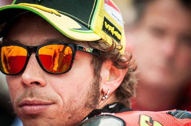 Valentino Rossi Ducati Corse Oakley MotoGP sunglasses