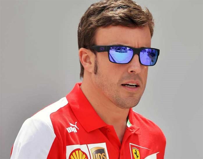 Fernando Alonso Oakley TwoFace sunglasses